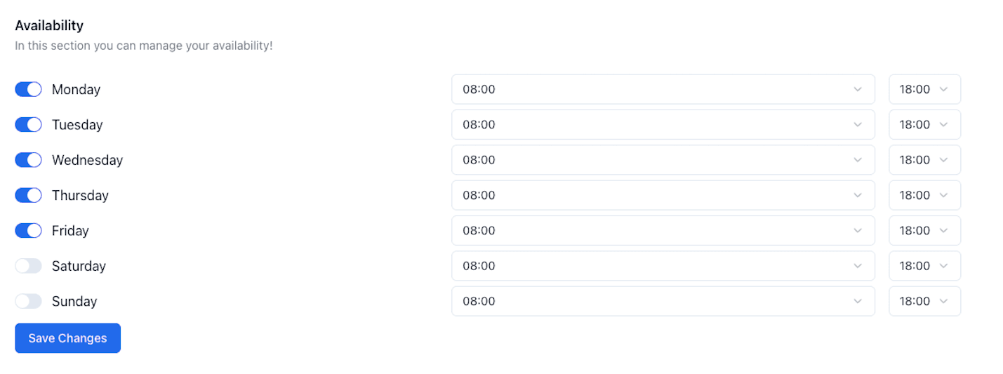 Avoid overlapping and missed appointments