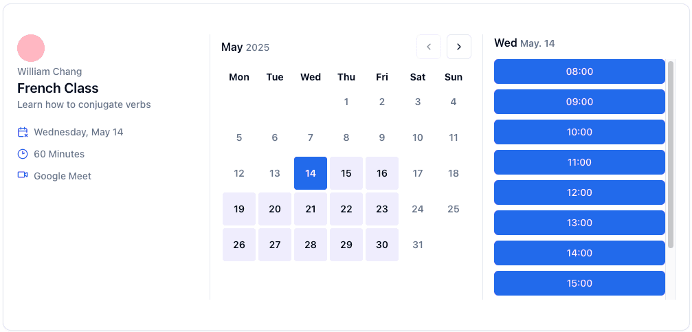 No more wasted time on scheduling complications